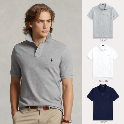 BUY 1, GET 3 — R&L ICONIC MESH POLO SLIM FIT