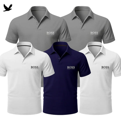 [BUY 3, GET 5] | Kit 5 Polo Boss Essential