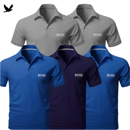[BUY 3, GET 5] | Kit 5 Polo Boss Essential