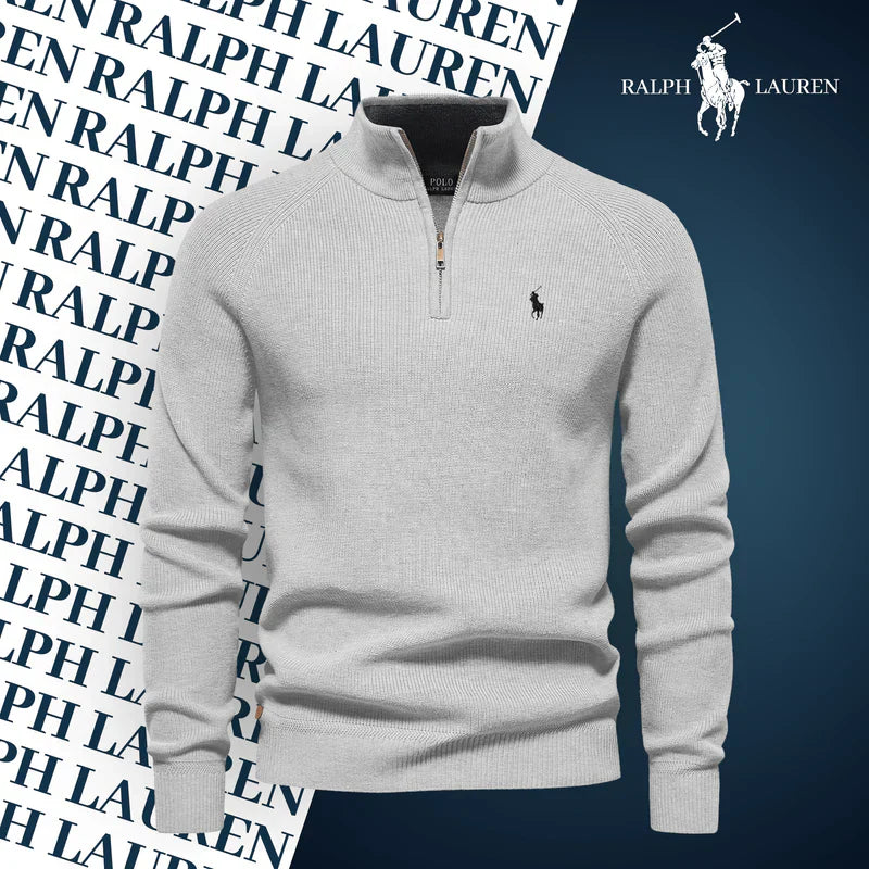 R&L Zipped Neck Sweater (BlackFriday)