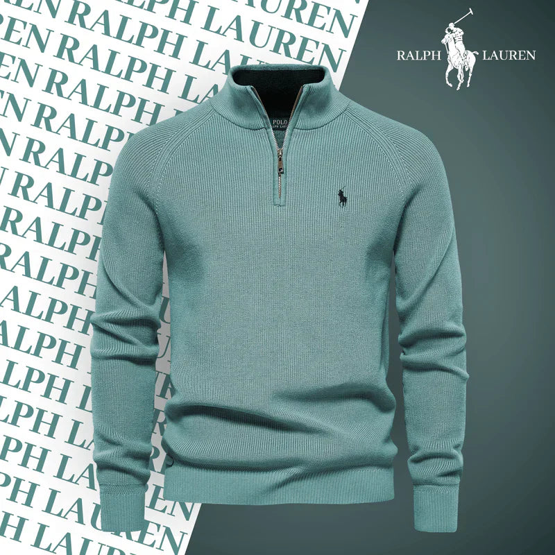R&L Zipped Neck Sweater (BlackFriday)