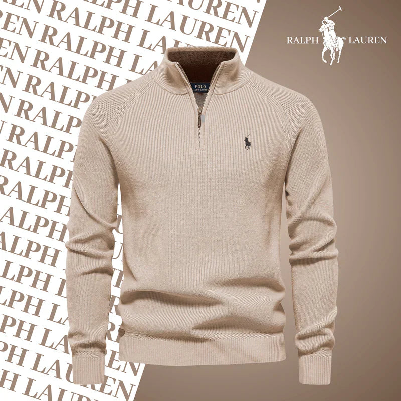 R&L Zipped Neck Sweater (BlackFriday)