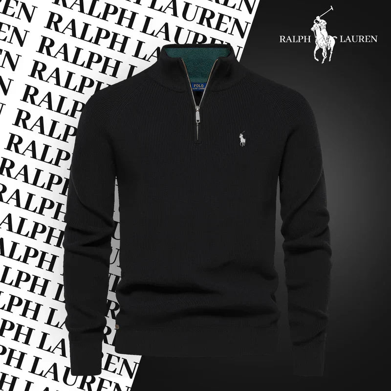 R&L Zipped Neck Sweater (BlackFriday)