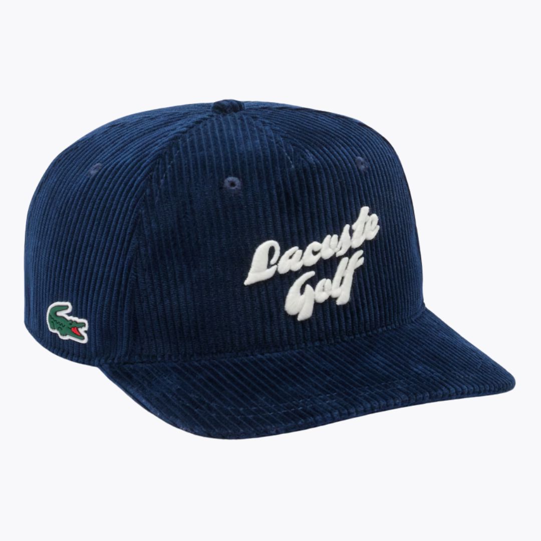 LC Embroidered Corduroy Golf Cap