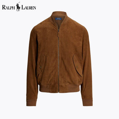 RL Suede Bomber Jacket